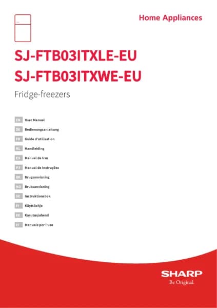 Sharp SJ-FTB03ITXWE-EU