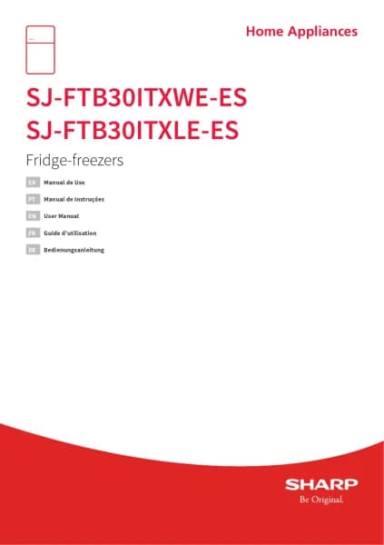 Sharp SJ-FTB30ITXLE-ES