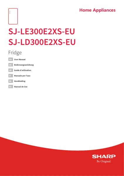 Sharp SJ-LD300E2XS-EU
