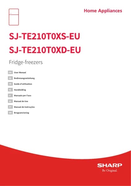 Sharp SJ-TE210T0XS-EU
