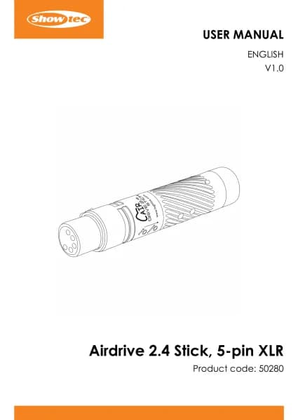 Showtec Airdrive 2.4 Stick