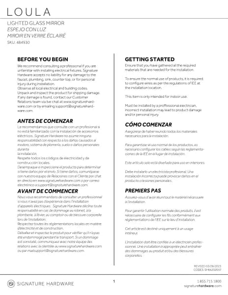 Signature Hardware Loula 484930