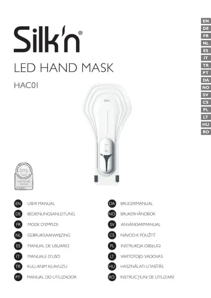 Silk'n LED Hand Mask HAC01