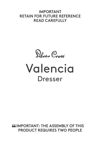 Silver Cross Valencia Dresser
