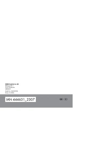Silvercrest HG09957-BS