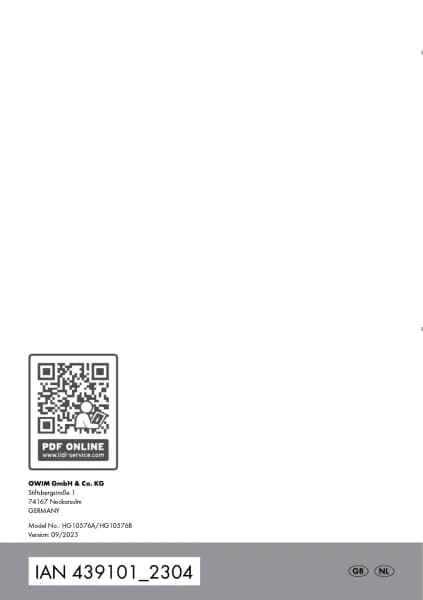 Silvercrest HG10576A