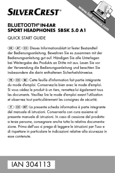 Silvercrest SBSK 5.0 A1