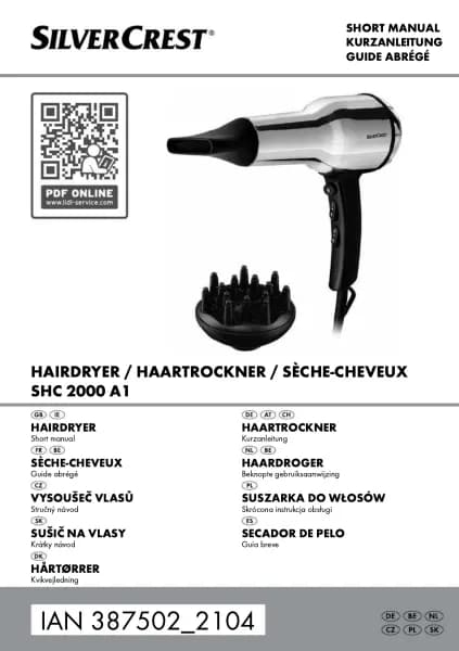 Silvercrest SHC 2000 A1