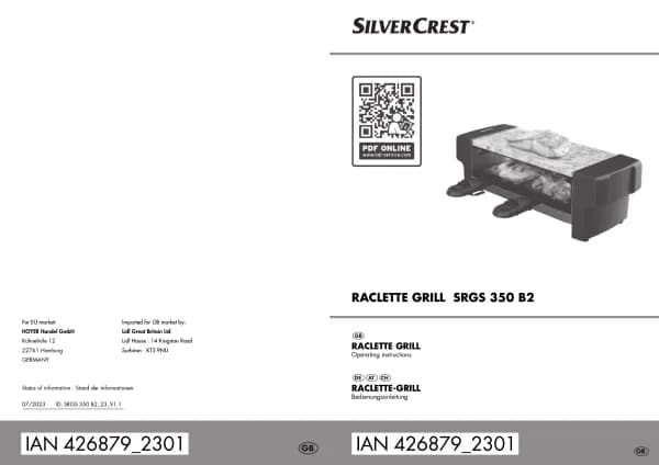 Silvercrest SRGS 350 B2