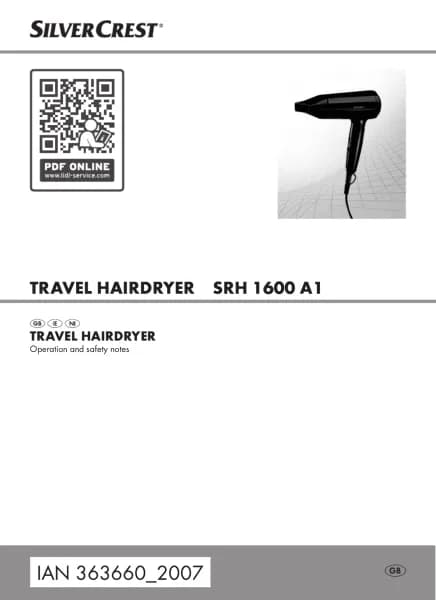 Silvercrest SRH 1600 A1