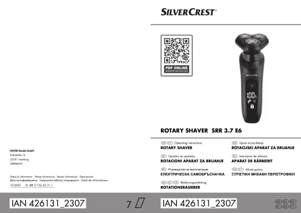 Silvercrest SRR 3.7 E6