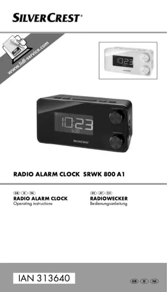 Silvercrest SRWK 800 A1