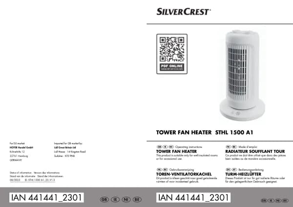 Silvercrest STHL 1500 A1