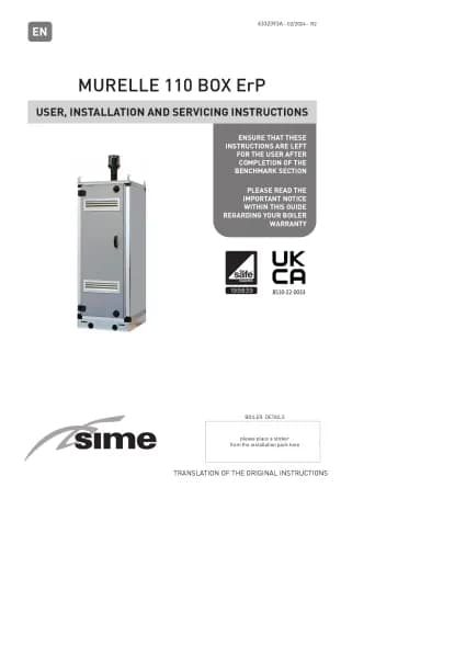 Sime Murelle 110 BOX ErP