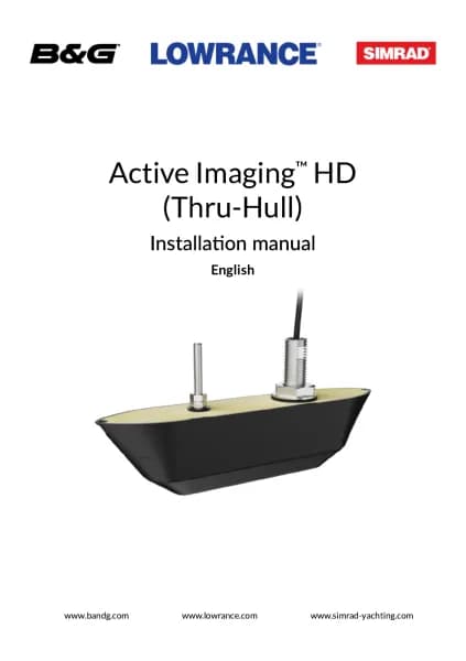 Simrad Active Imaging HD (Thru-Hull)