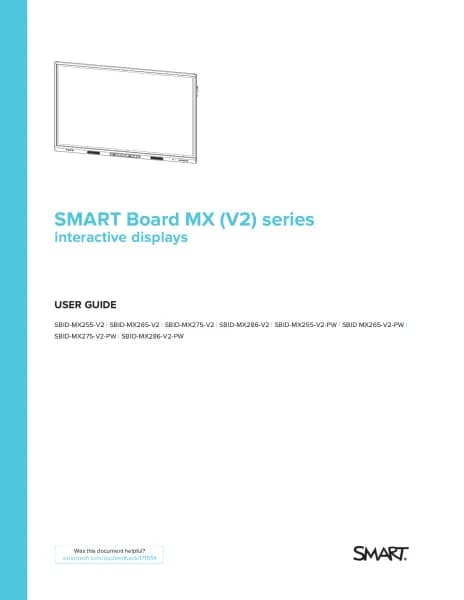 SMART Technologies SBID-MX255-V2