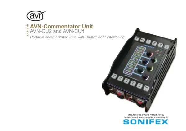 Sonifex AVN-CU2