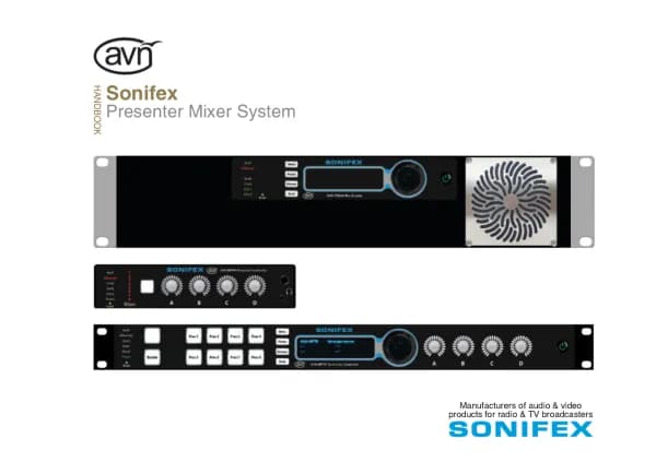 Sonifex AVN-MPTR