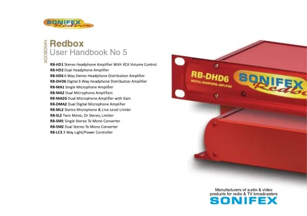 Sonifex Redbox RB-LC3