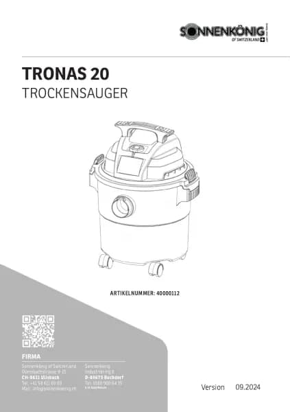 Sonnenkonig TRONAS 20