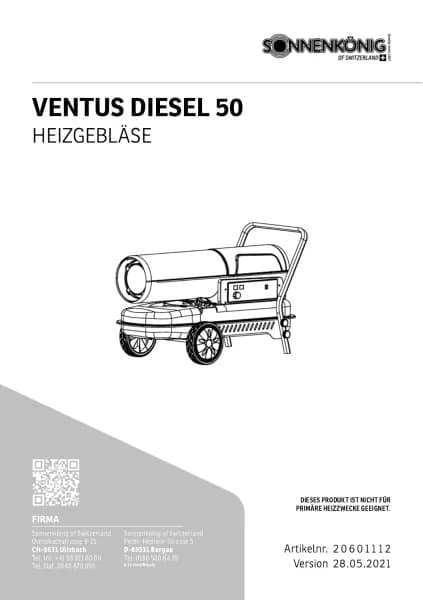 Sonnenkonig Ventus Diesel 50