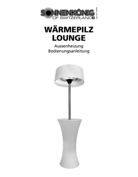 Sonnenkonig Wärmepilz Lounge