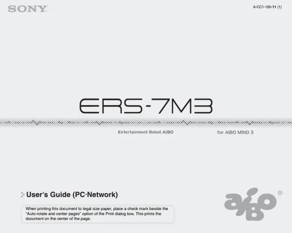 Sony AIBO ERS-7M3