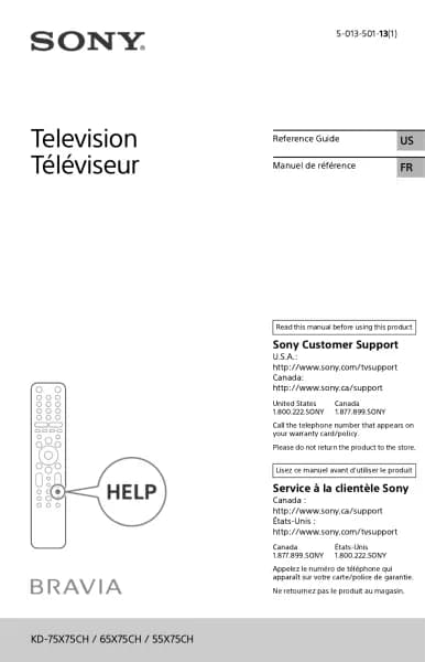 Sony KD-65X75CH