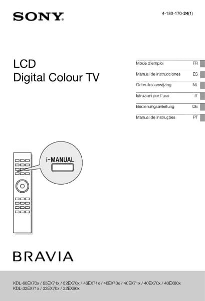Sony KDL-32EX709