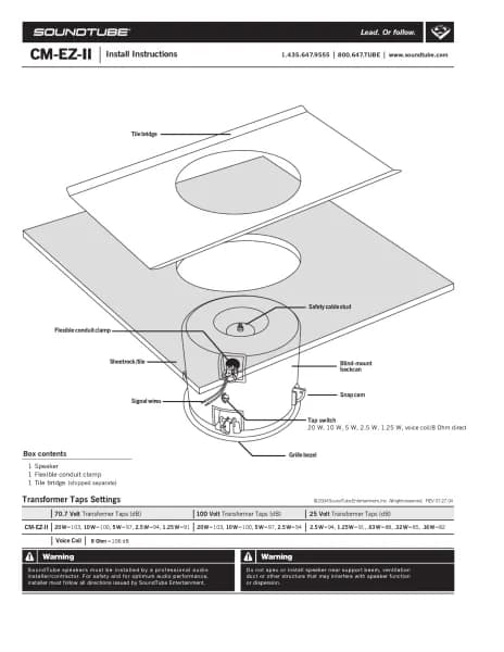 SoundTube CM62-EZ-II