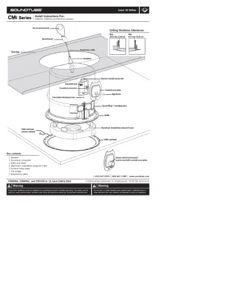 SoundTube CM890D