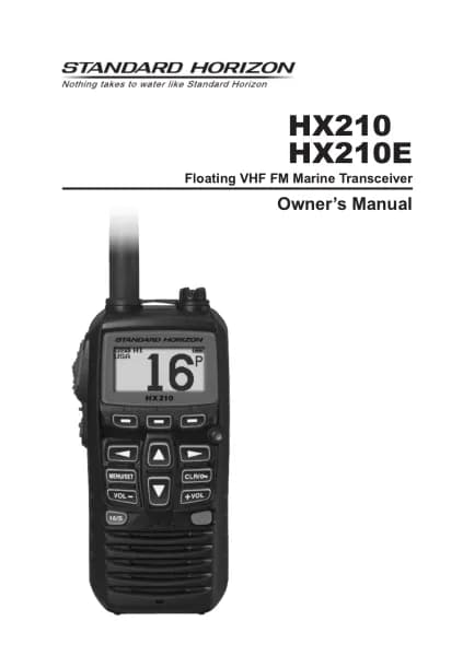 Standard Horizon HX210
