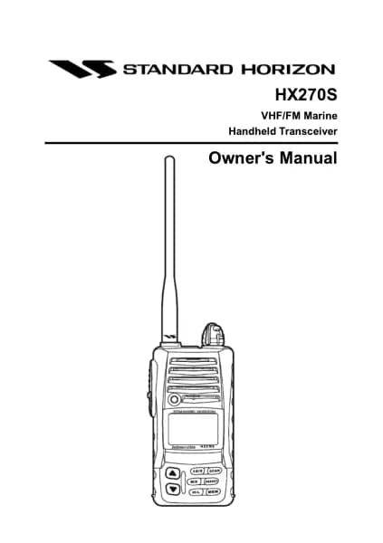 Standard Horizon HX270S