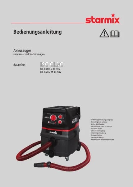 Starmix ISC Batrix L 36-18V