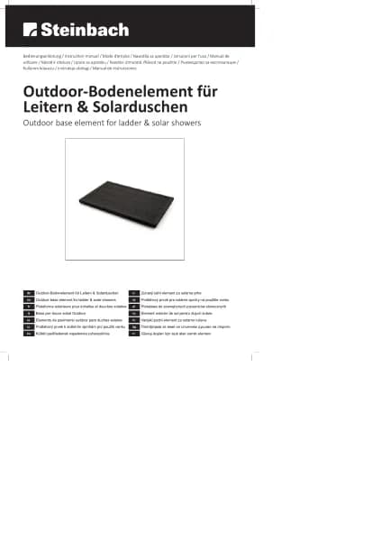 Steinbach Outdoor-Bodenelement 049028