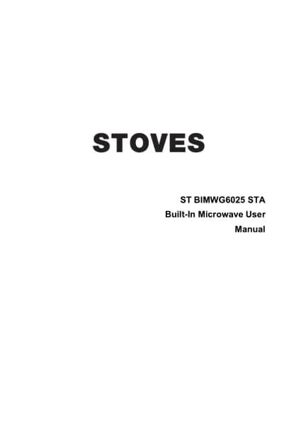 Stoves ST BIMWG6025