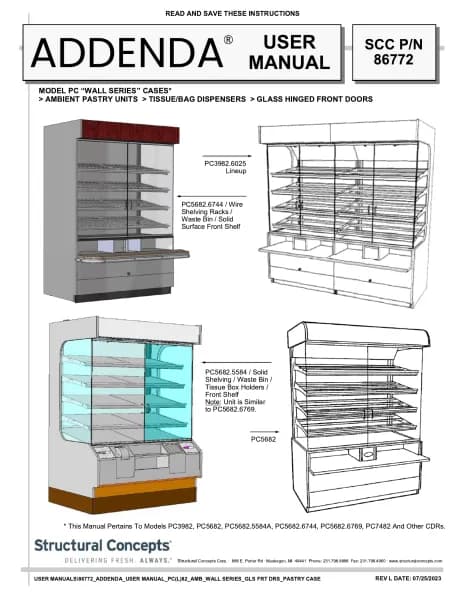 Structural Concepts Addenda PC7482
