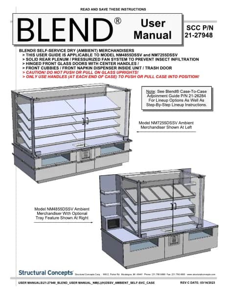 Structural Concepts Blend NM7255DSSV
