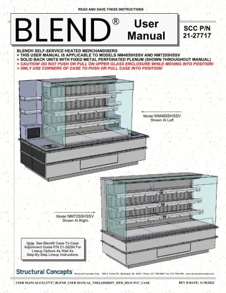 Structural Concepts Blend NM7255HSSV