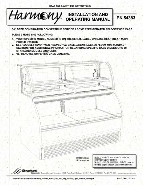 Structural Concepts Harmony HMBC3