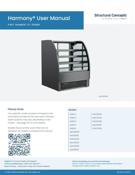 Structural Concepts Harmony HMO6353R