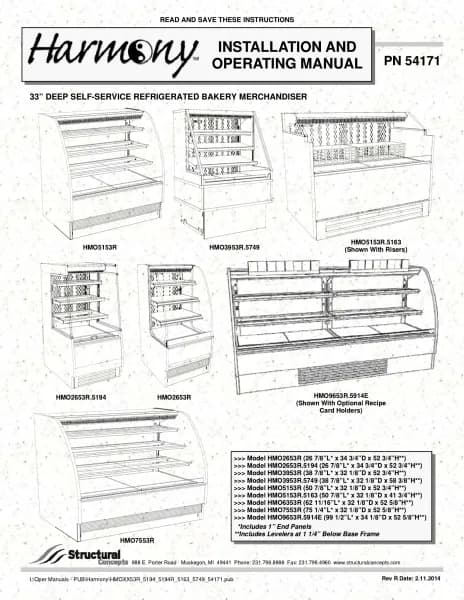 Structural Concepts HMO2653R