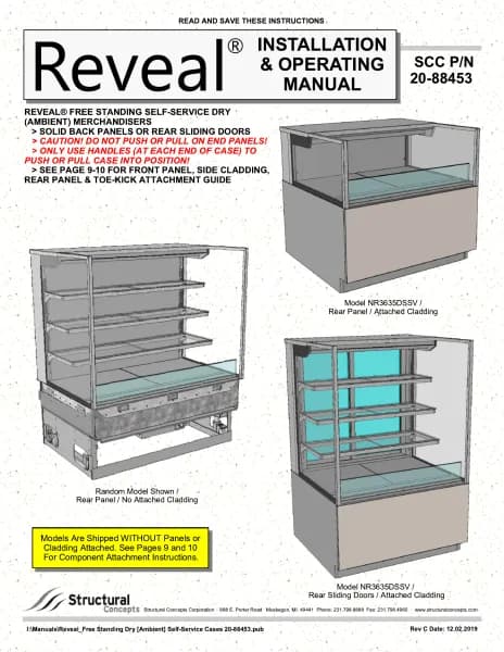 Structural Concepts NR3655DSSV