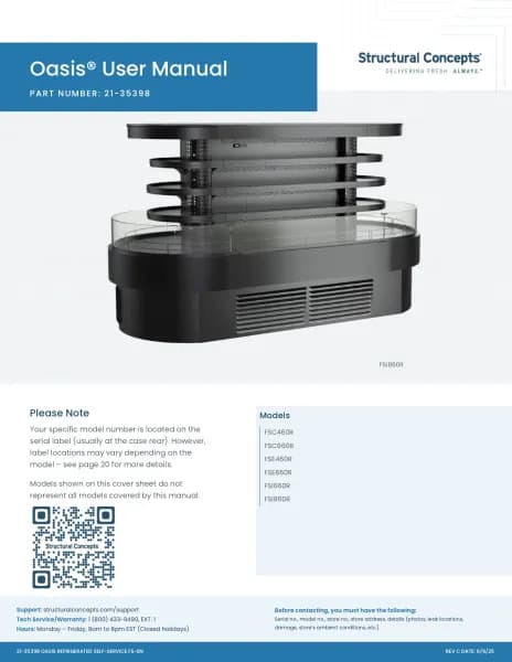 Structural Concepts Oasis FSI660R