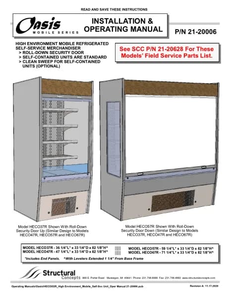 Structural Concepts Oasis HECO57R