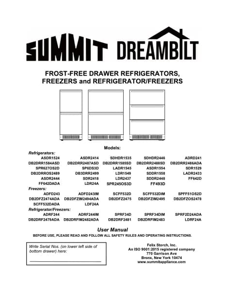 Summit ASDR2414PNR