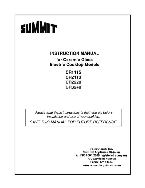 Summit CR2220B