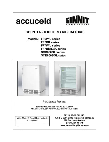 Summit FF6LWBI7TBCADA