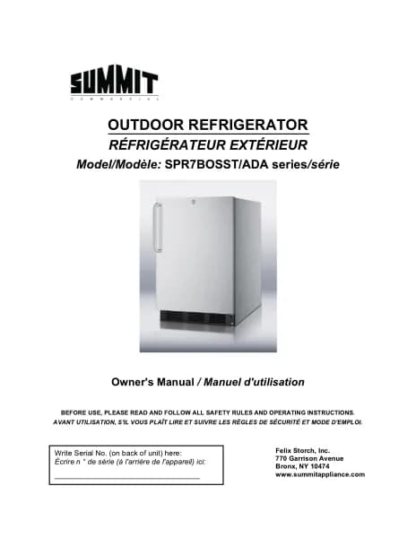 Summit SPR7BOSSTSR