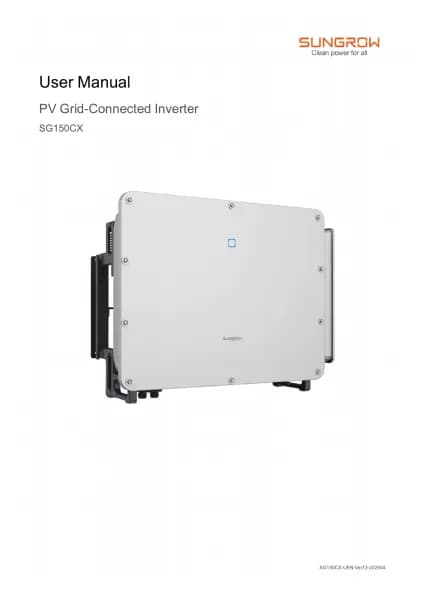 Sungrow SG150CX